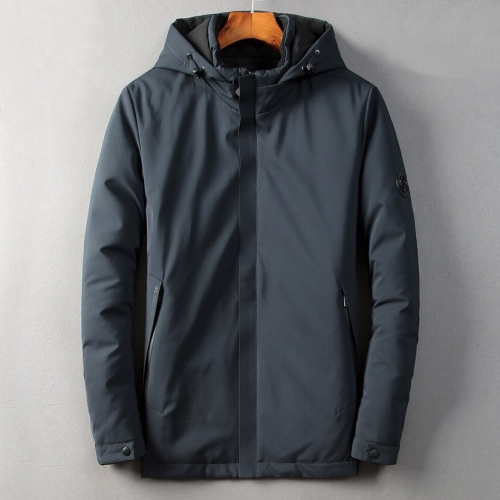 モンクレールメンズパッチモダンダウンパディングc0781ネイビー