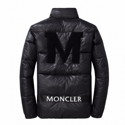 モンクレールメンズパッチモダンダウンパディングc0805.ブラック