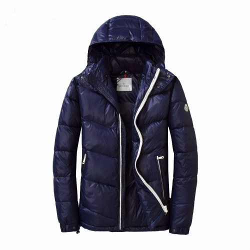 モンクレールメンズパッチモダンダウンパディングc0808.ネイビー