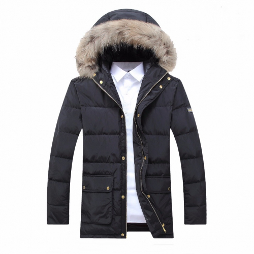 バーバリーメンズダウンパディングr01189.ブラック