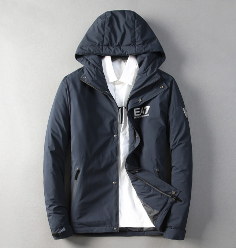 アルマーニメンズダウンパディングm0304ネイビー