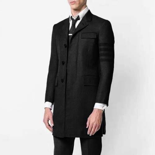 トムブラウンメンズカジュアルクラシックスーツジャケットm0310.ブラック