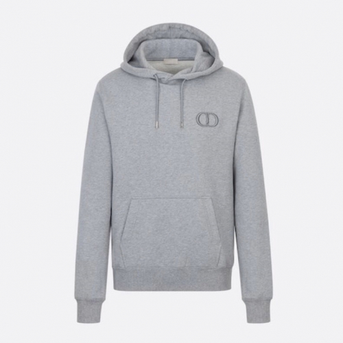 ディオールメンズカジュアルコットンフーディo0365.グレー