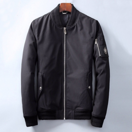 ヴェルサーチェメンズダウンパディングr0297ブラック