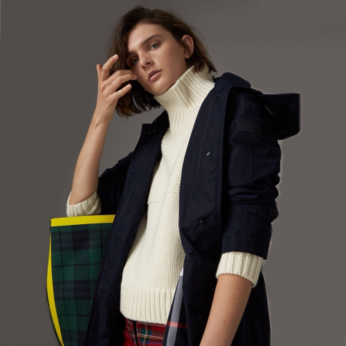 バーバリーレディースヴィンテージコットントレンチコートr01232