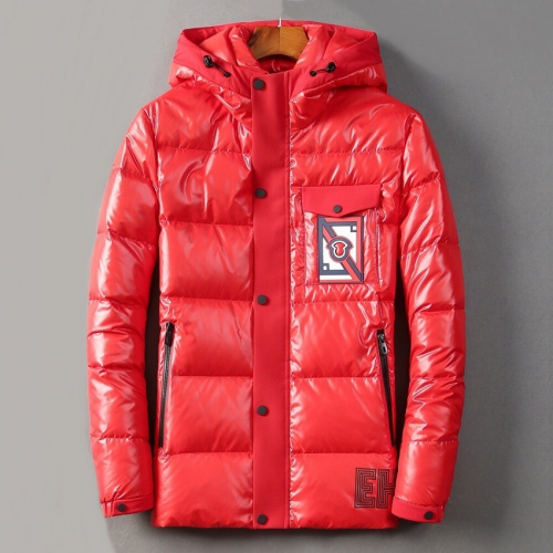 モンクレールメンズパッチモダンダウンパディングc0841レッド