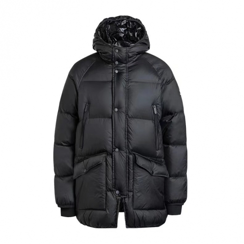 アルマーニメンズダウンパディングm03112(ブラック,ネイビー)