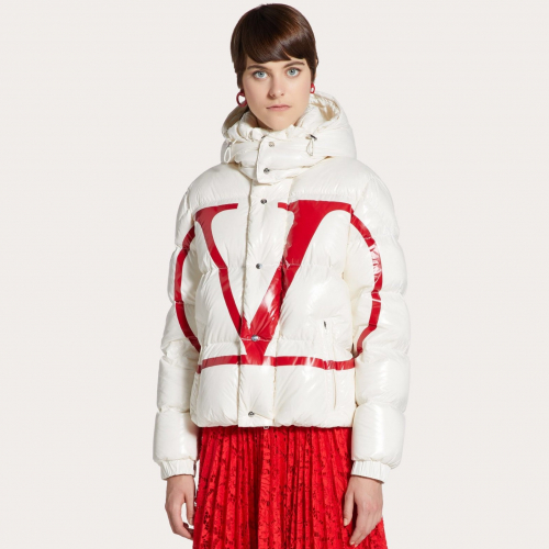 ヴァレンティノモンクレールレディース用ビッグダウンパディングl0270ホワイト