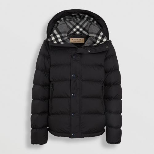 バーバリーメンズダウンパディングジャンパーr01251.ブラック