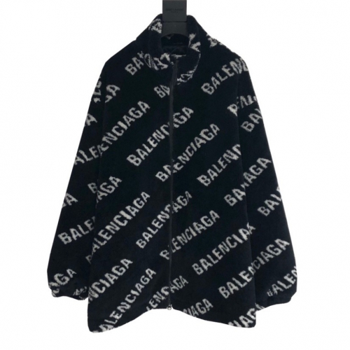 バレンシアガメンズミンクコートl0322ブラック