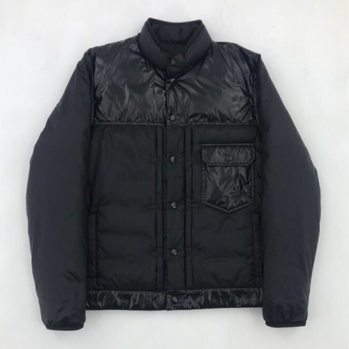 -モンクレールメンズカジュアルジップアップc0852ブラック