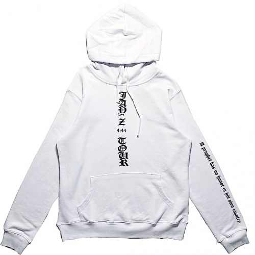 フィアオブゴッドメンズオーバーサイズコットンフーディa00372(ブラック/ホワイト)