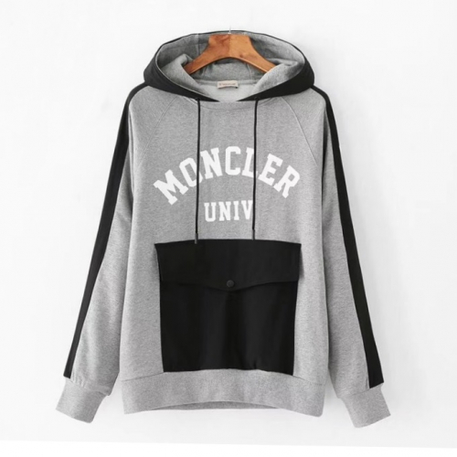 モンクレールメンズコットンフーディc0855グレー