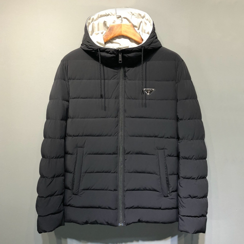 プラダメンズダウンパディングa0753ブラック