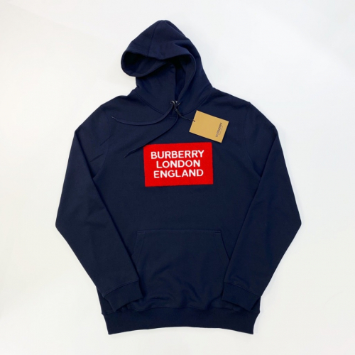 バーバリーメンズカジュアルフーディr01282ネイビー