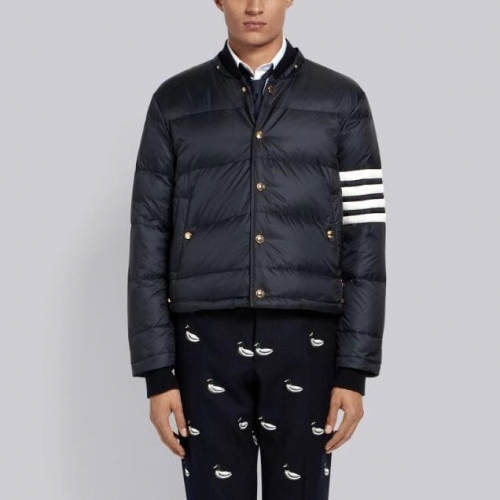 トムブラウンメンズクラシックダウンパディングo0354.ネイビー