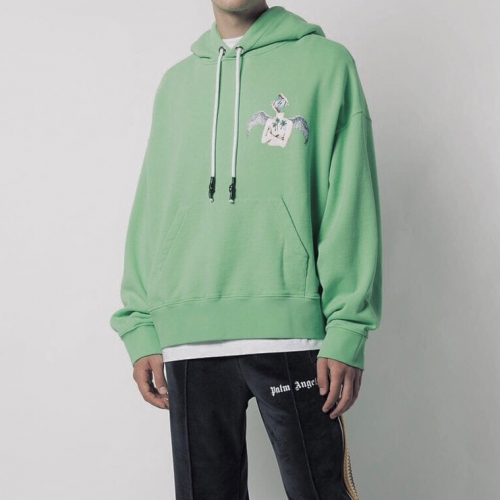パームエンジェルスメンズオーバーサイズコットンフーディm0038グリーン