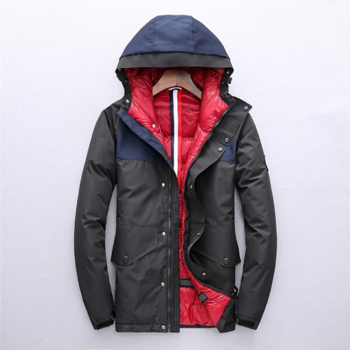 モンクレールメンズパッチモダンダウンパディングジャケットc0878ブラック