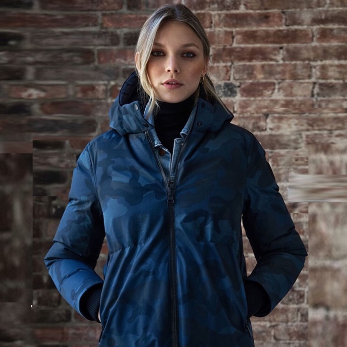 ノービスレディースロングダウンパディングb05