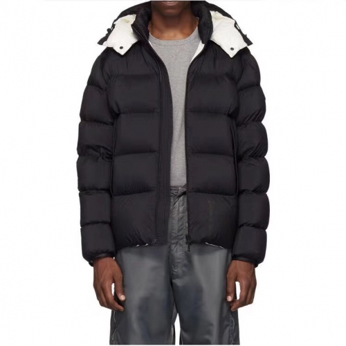 モンクレールメンズパッチモダンダウンパディングc0888.ブラック