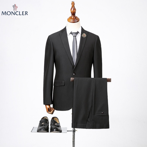 モンクレールメンズビジネススーツジャケット&c0895ブラック