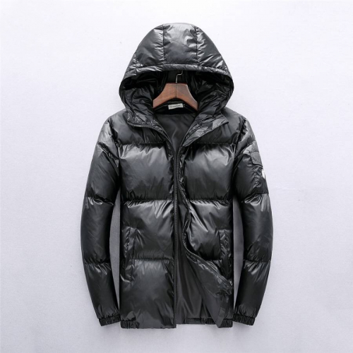 モンクレールメンズパッチモダンダウンパディングc0896ブラック