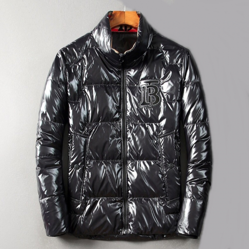 バーバリーメンズダックダウンパディングr01322ブラック