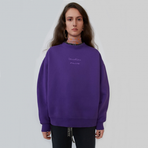 アクネストゥディオズメンズオーバーサイズフーディn0027パープル