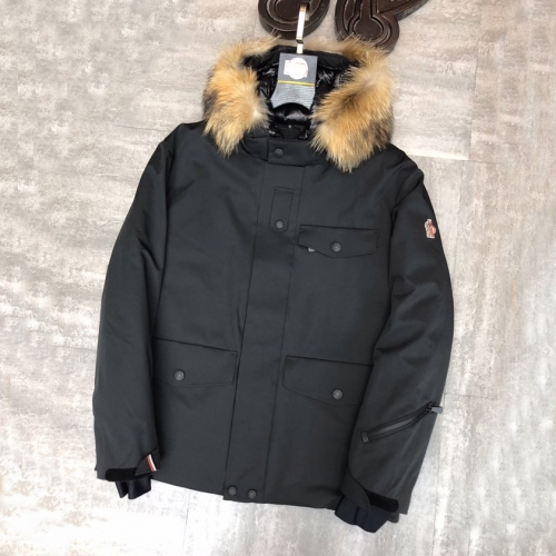 モンクレールメンズパッチモダンダックダウンパディングc0917.ブラック