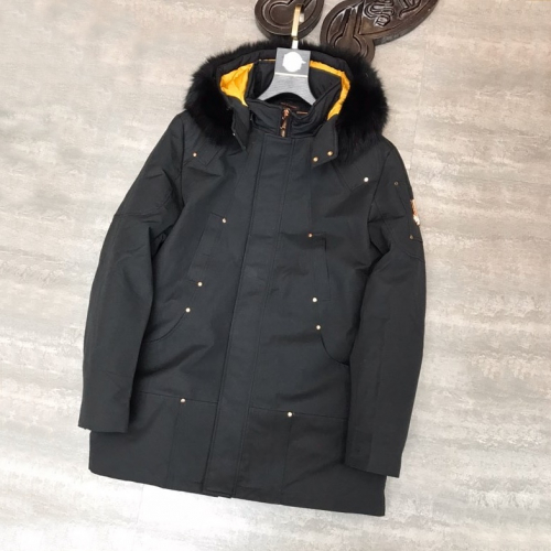 ムースナックルズメンズダウンパディングo0038.ブラック