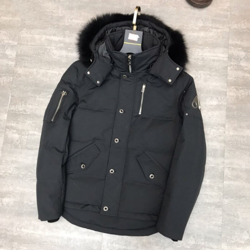 ムースナックルズメンズダウンパディングo0041.ブラック