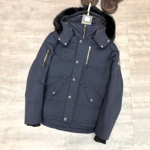 ムースナックルズメンズダウンパディングo0042.ネイビー