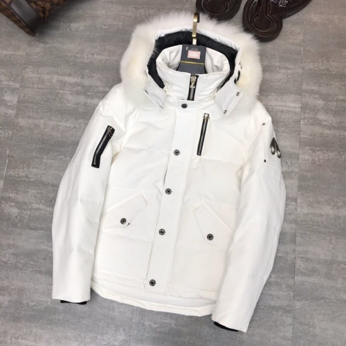 ムースナックルズメンズダウンパディングo0043.ホワイト