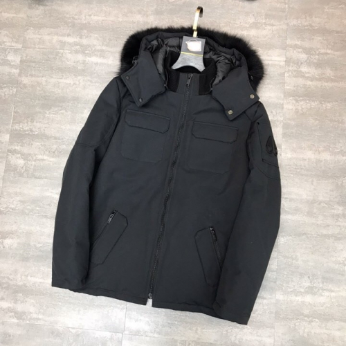 ムースナックルズメンズダウンパディングo0044.ブラック