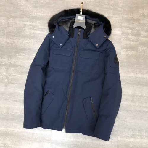 ムースナックルズメンズダウンパディングo0045.ネイビー