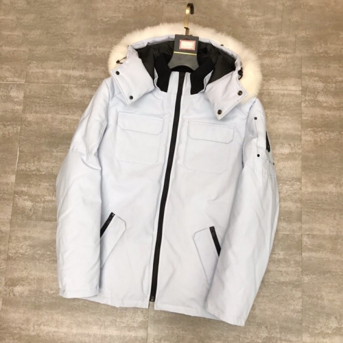 ムースナックルズメンズダウンパディングo0046.ホワイト