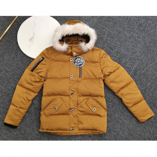 ムースナックルズメンズダウンパディングo0050ブラウン