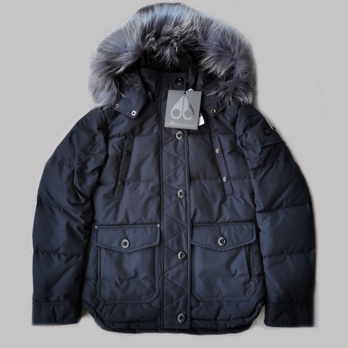 ムースナックルズメンズダウンパディングo0056.ネイビー