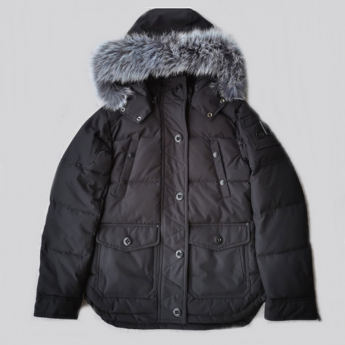 ムースナックルズメンズダウンパディングo0058.ブラック