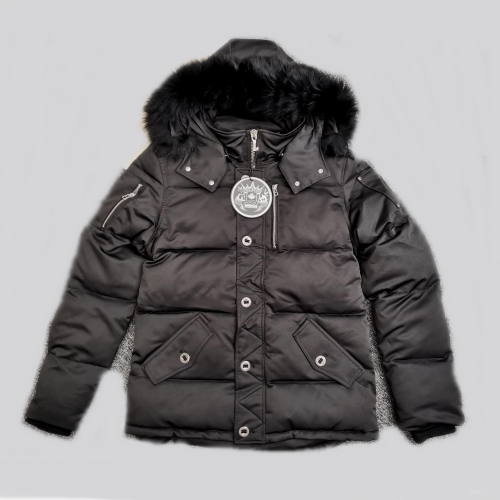 ムースナックルズメンズダウンパディングo0051ブラック