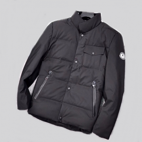 モンクレールメンズパッチモダンダックダウンパディングc0944ブラック