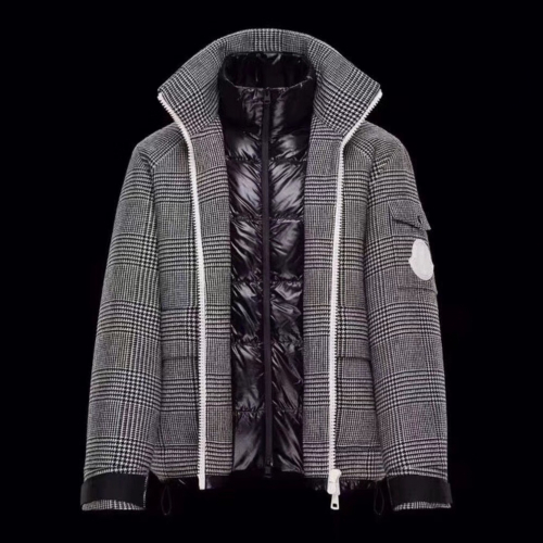 モンクレールメンズパッチモダンダウンパディングc0949.ブラック