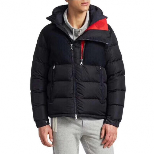 モンクレールメンズパッチモダンダックダウンパディングc0957ブラック