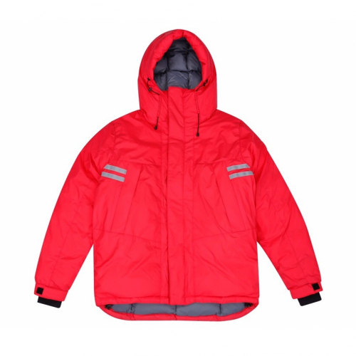 カナダグースメンズパッチカジュアルダックダウンパディングn0202.レッド