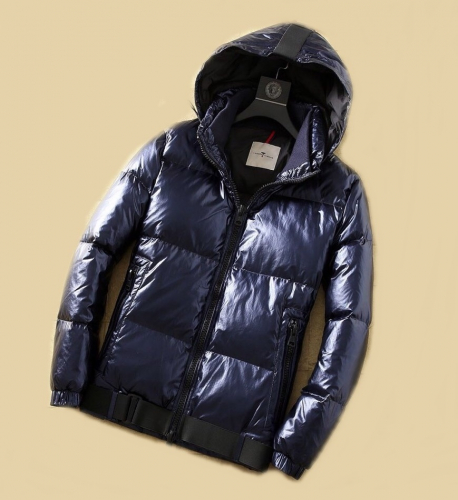 モンクレールメンズパッチモダンダウンパディングc0960ブルー