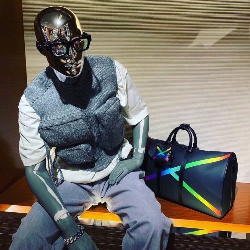 ルイヴィトンメンズウールベストu01343.グレー