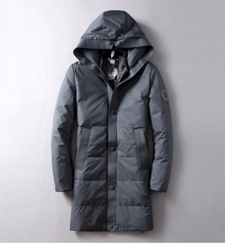 アルマーニメンズカジュアルダウンロングジャケットm0381ブルー