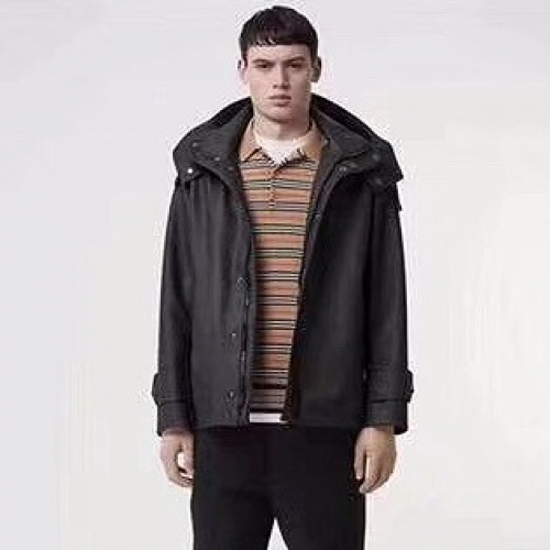 バーバリーメンズカジュアルダックダウンジャケットr01413ブラック