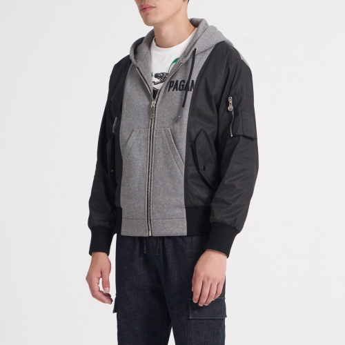 パガンダプロメンズカジュアルダウンジャケットo003.グレー