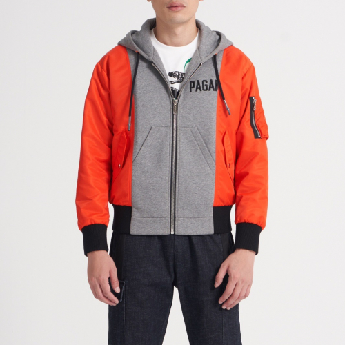 パガンダプロメンズカジュアルダウンジャケットo004.グレー